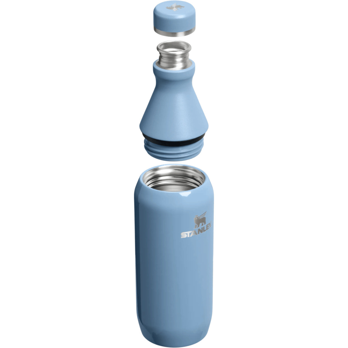 Botella de agua Isotermica - 0,35L - ALL DAY SLIM BOTTLE - Indigo Gloss