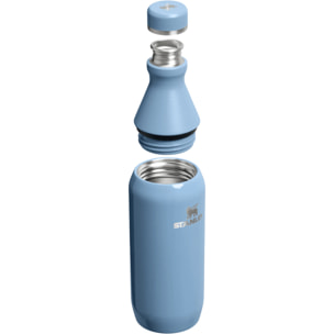 Botella de agua Isotermica - 0,35L - ALL DAY SLIM BOTTLE - Indigo Gloss