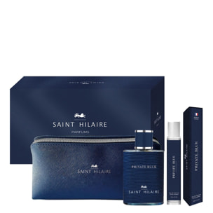 Private Blue - Coffret Eau de Parfum 100ml + Vapo Voyage 30ml + Trousse