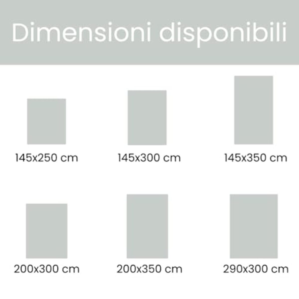 Intrecci Tenda da Sole Impermeabile per Verande e Balconi con Occhielli Righe Grigio