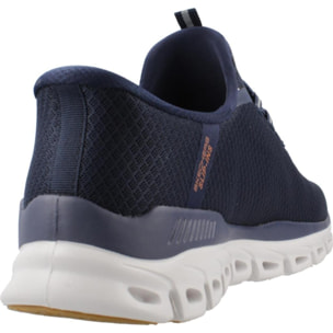 Sneakers De  Hombre Slip-ins 233010s Summits Azul
