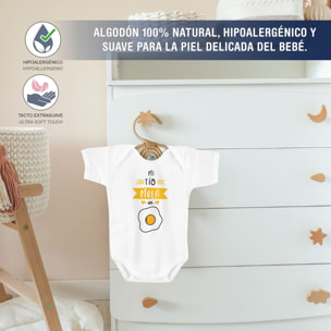 Body bebé frases manga corta hombro
