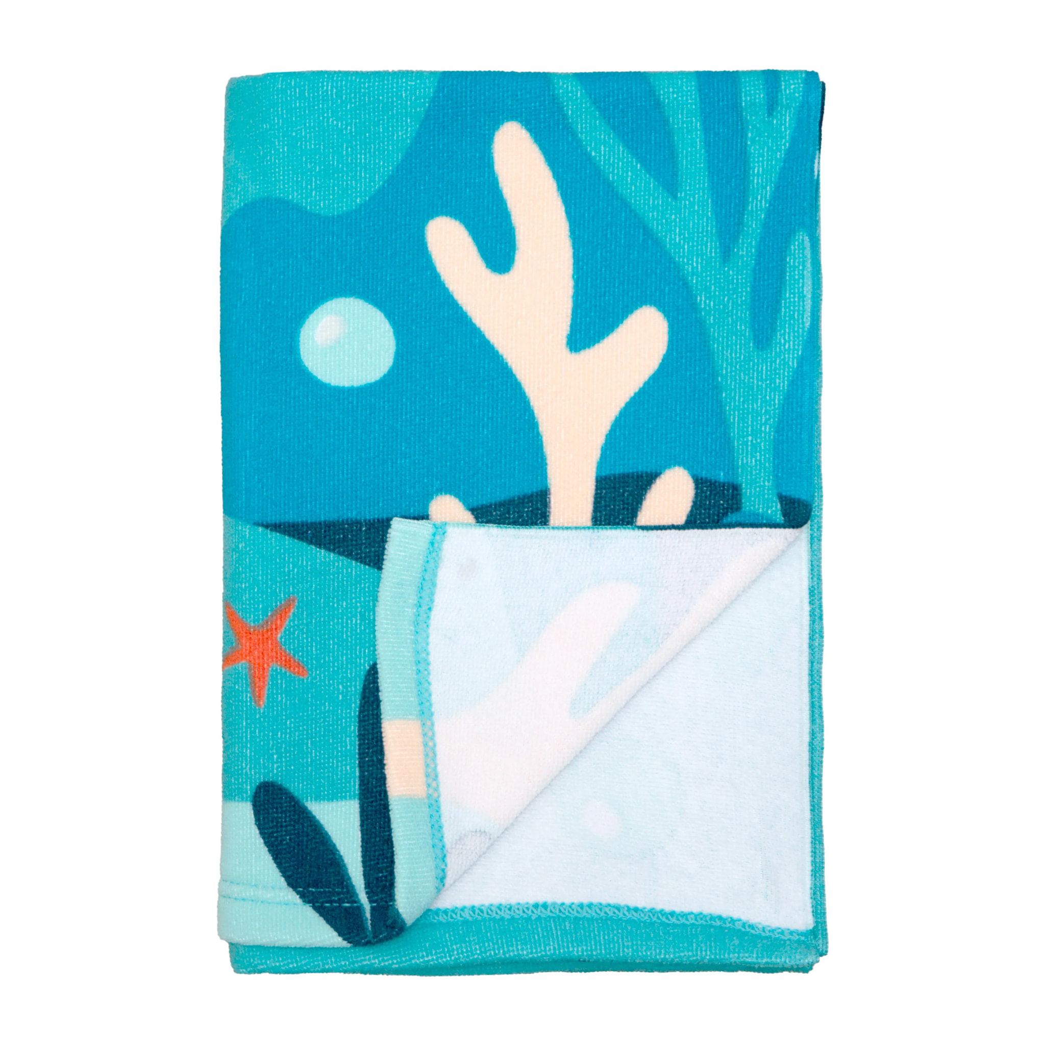 Serviette de plage microfibre enfant - Sirena - 70x140cm - 220g/m²