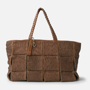 Bolso de hombro BIBA Kenett de piel