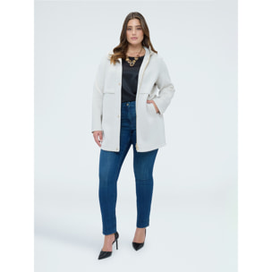 Fiorella Rubino - Jeans Skinny lavaggio blu effetto washed - Blu