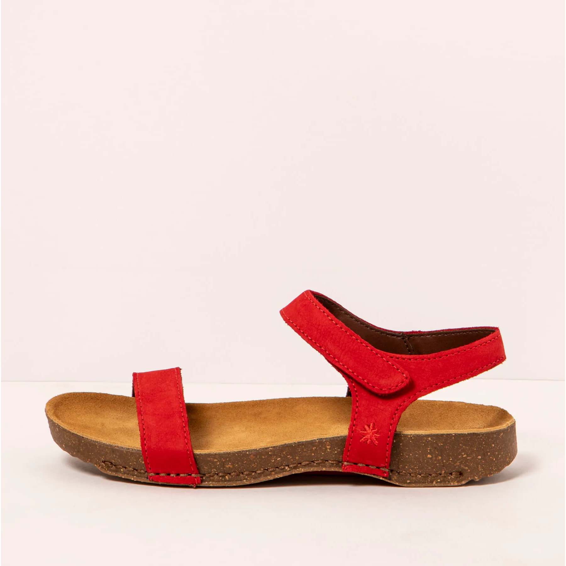 Sandalias 1119 NOBUCK RED/ I BREATHE color Red