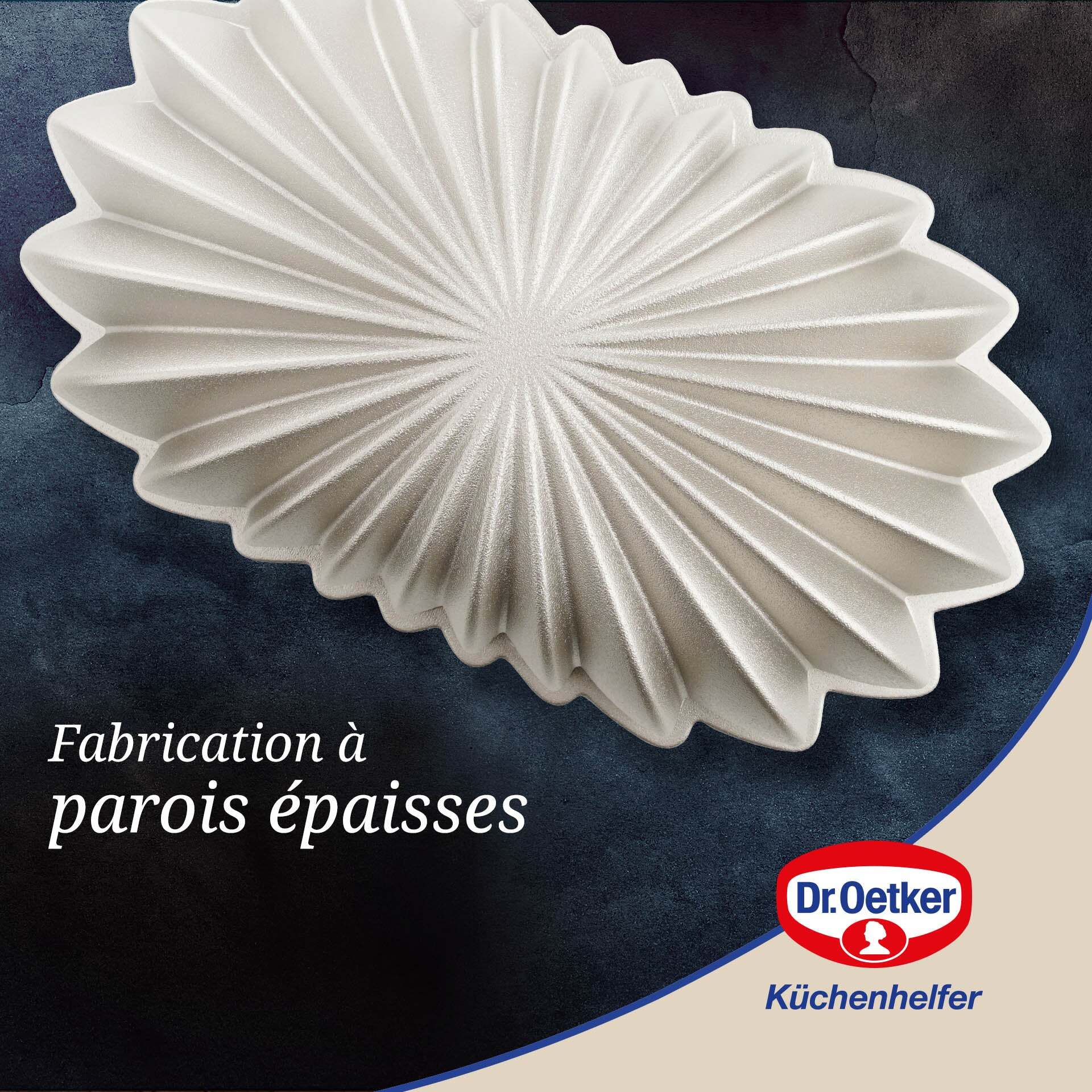 Moule à gâteaux ovale 27,5 x 16 cm Dr.Oetker Back-Kunst