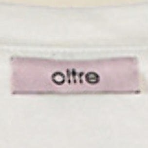 Oltre - Top de algodón con bordados calados - Blanco