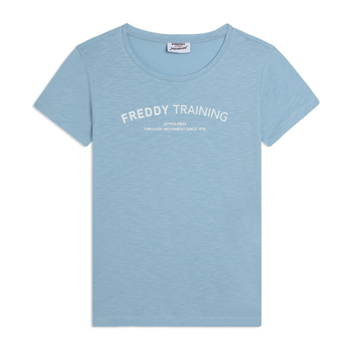 T-shirt “FREDDY TRAINING” in Jersey Fiammato