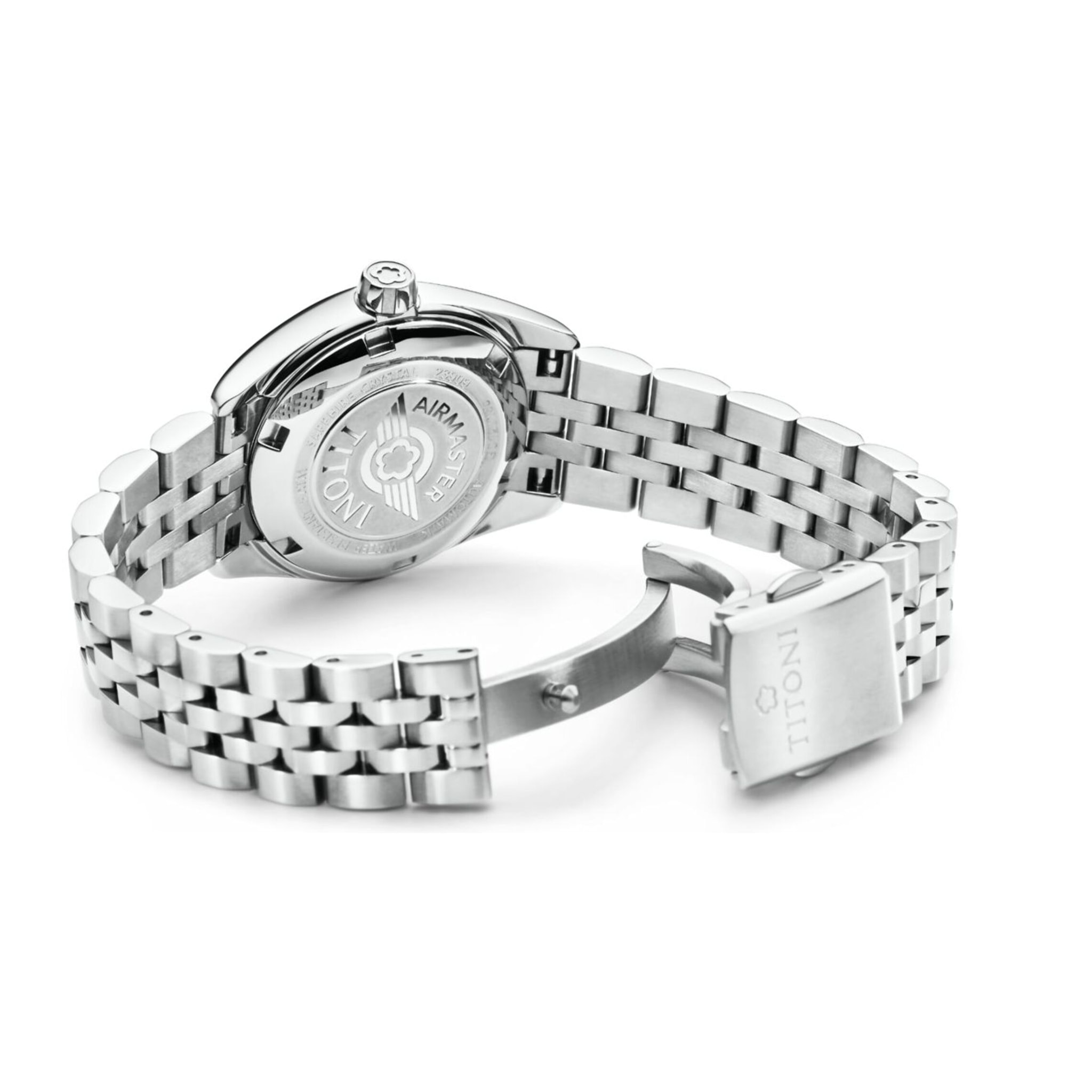 Reloj Titoni 23909S-063 Mujer Analogico Automatico con Correa de Acero inoxidable