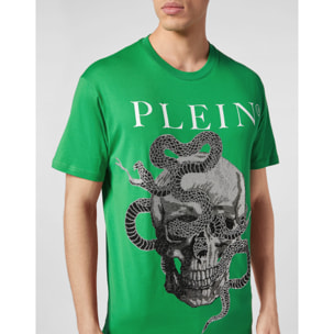 PHILIPP PLEIN Camiseta Cuello Redondo SNAKE