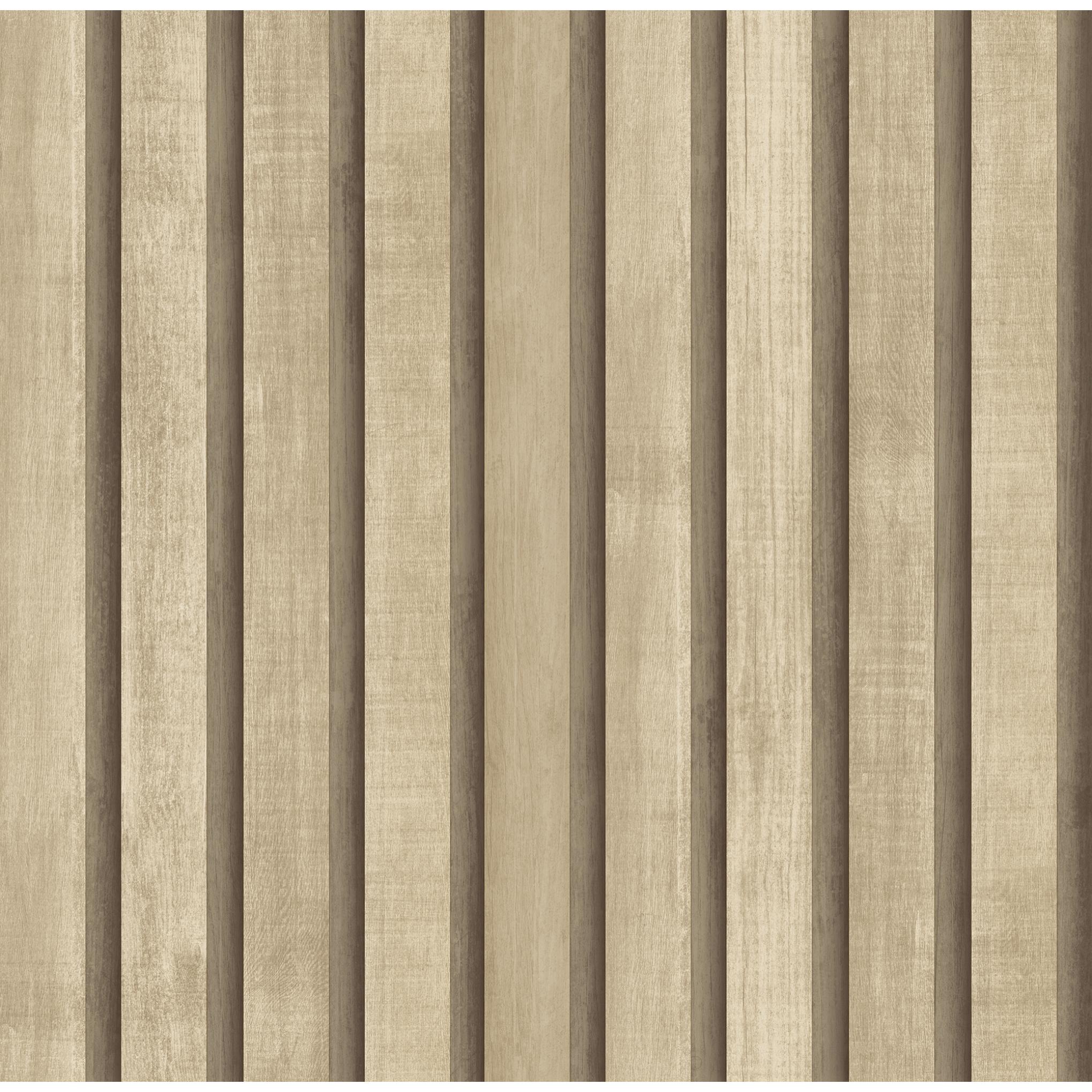 Papel pintado CERAMIKO, Slat wall madera 53x1000 cm