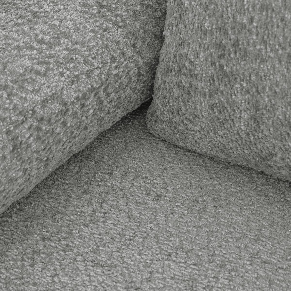 Canapé convertible 3 places en tissu bouclé - LARIA