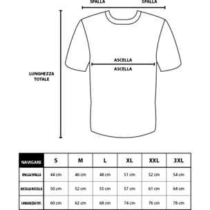 Set Completo T-Shirt / Costume Uomo NAVIGARE