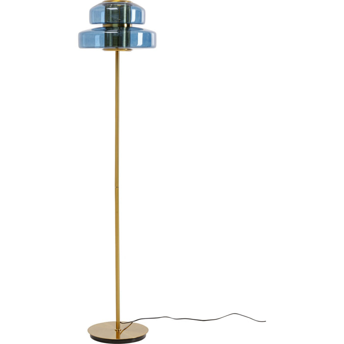 Lampadaire Arcadia 155cm bleu Kare Design