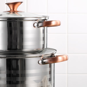 Bateria de cocina 8 piezas SAN IGNACIO