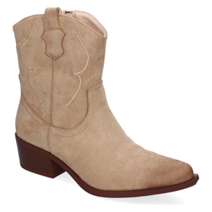 Botines de Mujer Estilo Vaquero, Diseño Elegante y Confortable