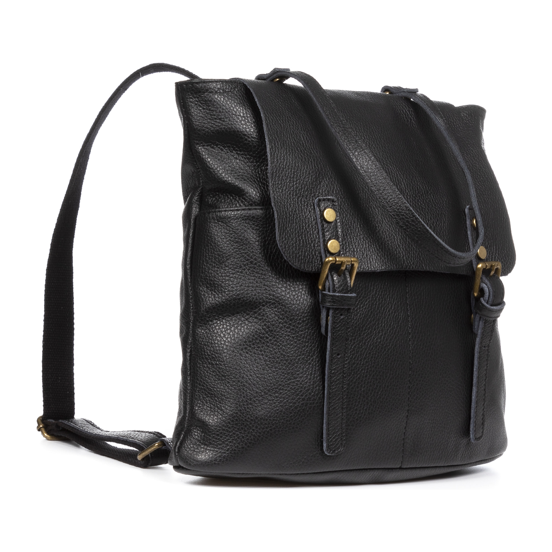 Amatre Bolso mochila Mujer. Piel auténtica Dollaro