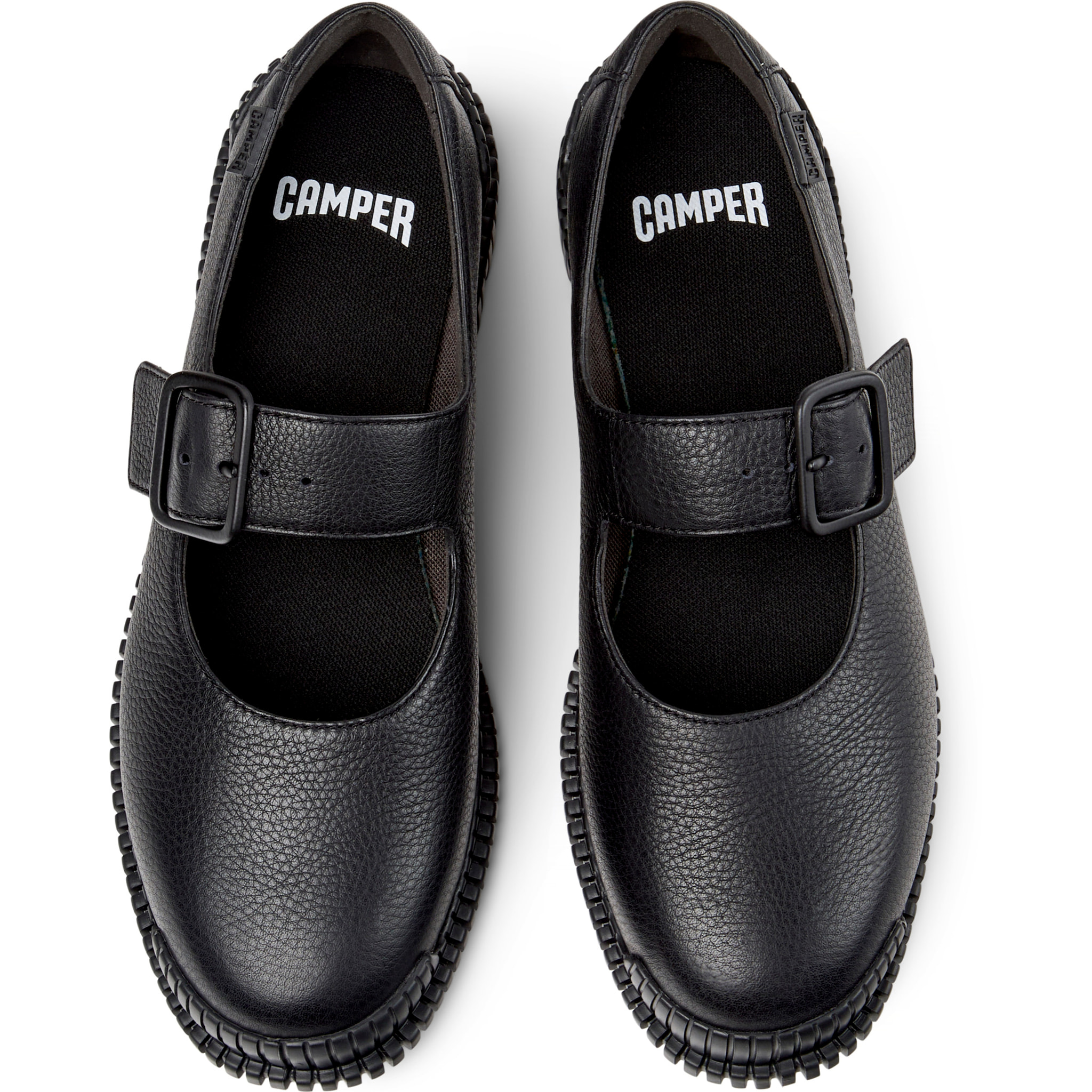 Bailarinas - CAMPER Pix - Negro - Cuero liso
