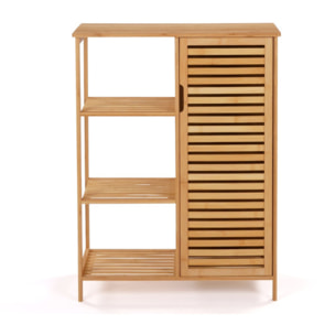 Meuble pour salle de bain Maya 1 porte en bambou
