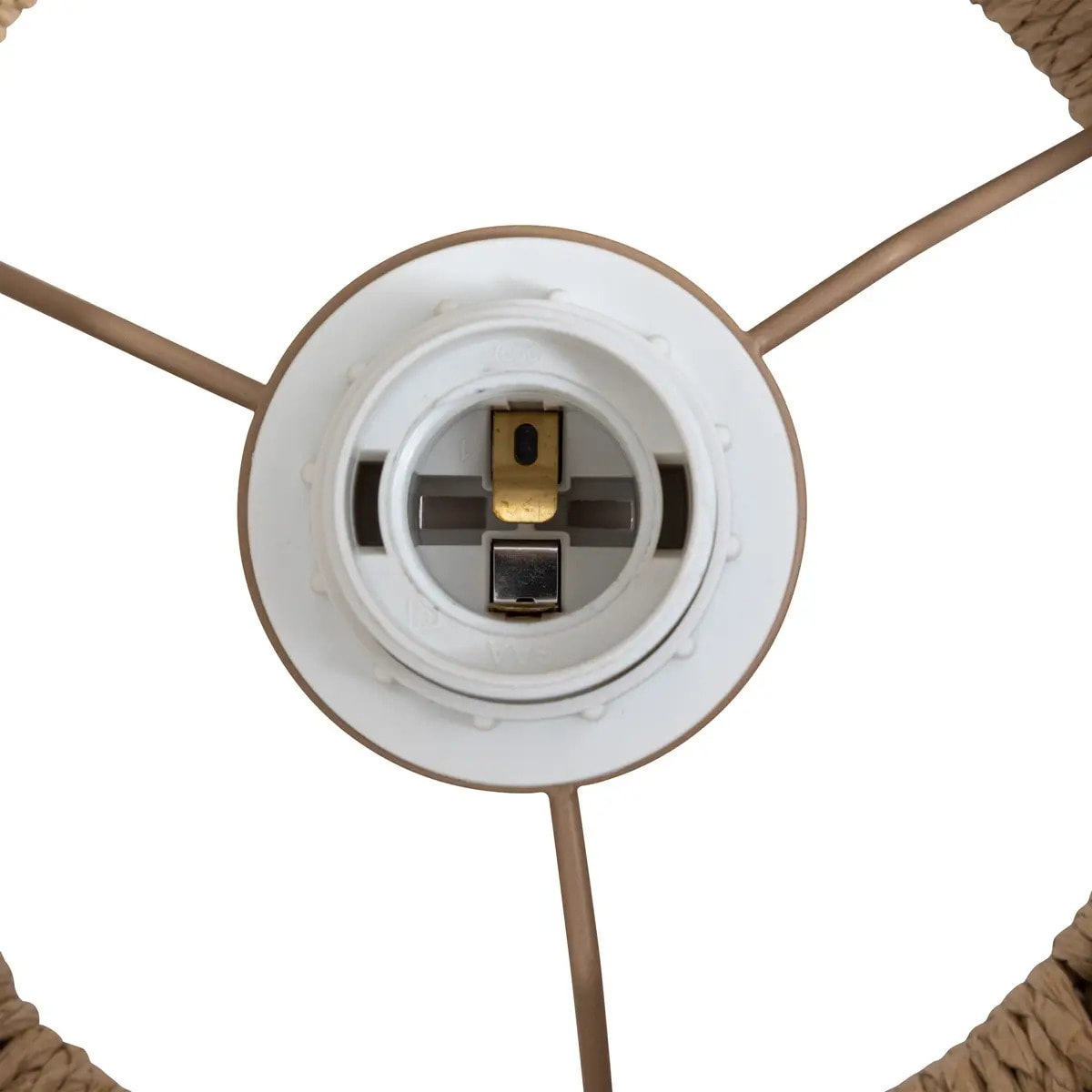 Suspension en corde "Ozan" beige D54,5cm