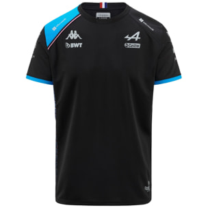 Kappa - Maglie gioco Bambino Nero - Abolim Alpine F1