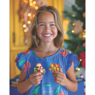 Modella & Dipingi - Personaggi Natale 3D