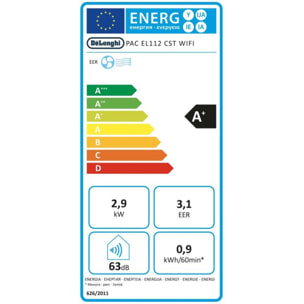 Climatiseur DELONGHI PAC EL112 CST WIFI