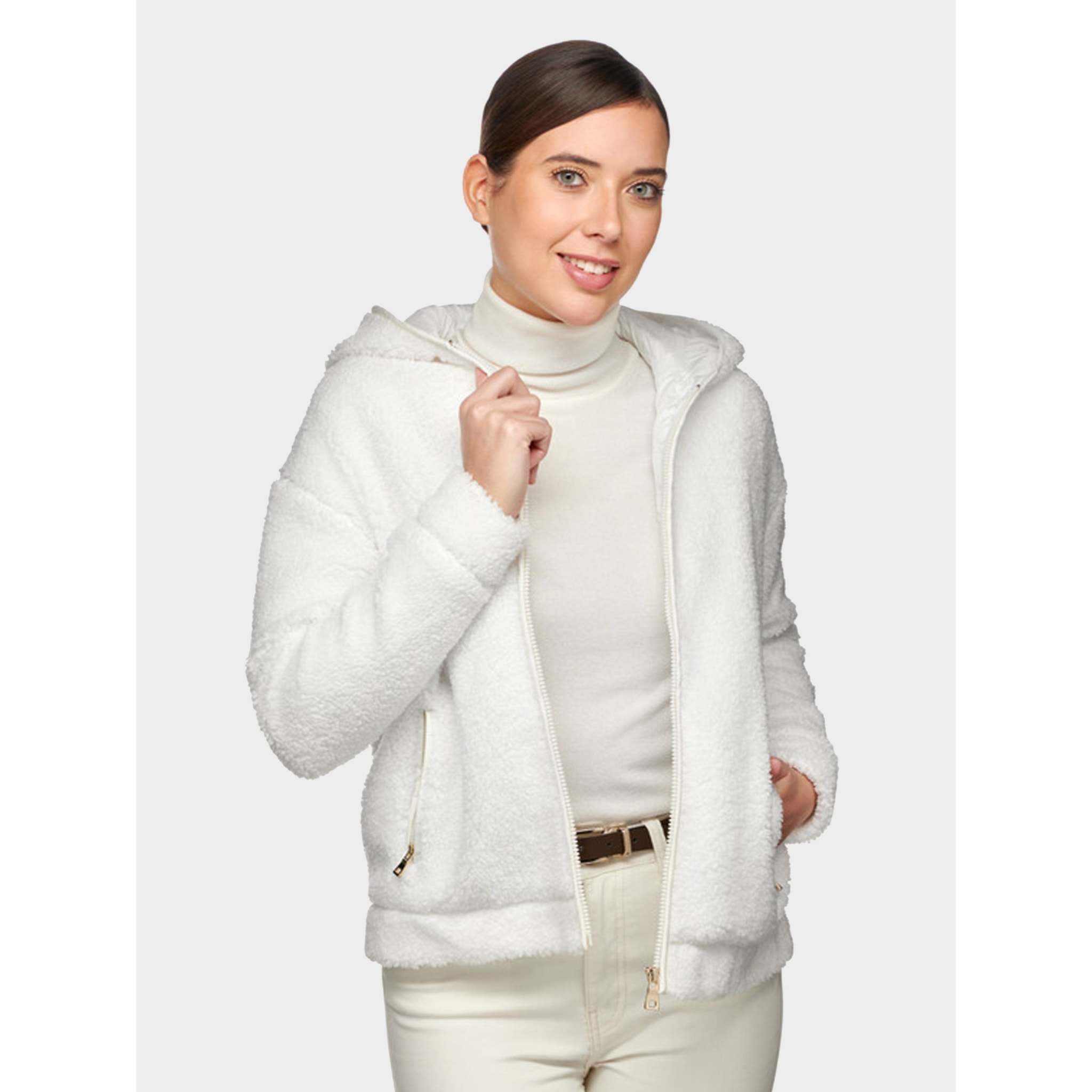 Chaqueta Mujer de la marca GEOX  modelo W4675E BLANCO