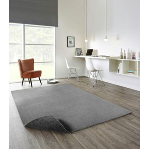 Tappeto Salotto Tinta Unita Grigio