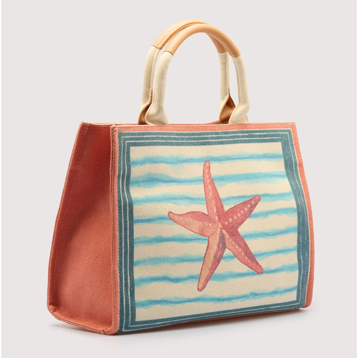 Bolso de Mano Bicolor - Estrella