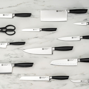 Couteau à steak 12 cm, Argent