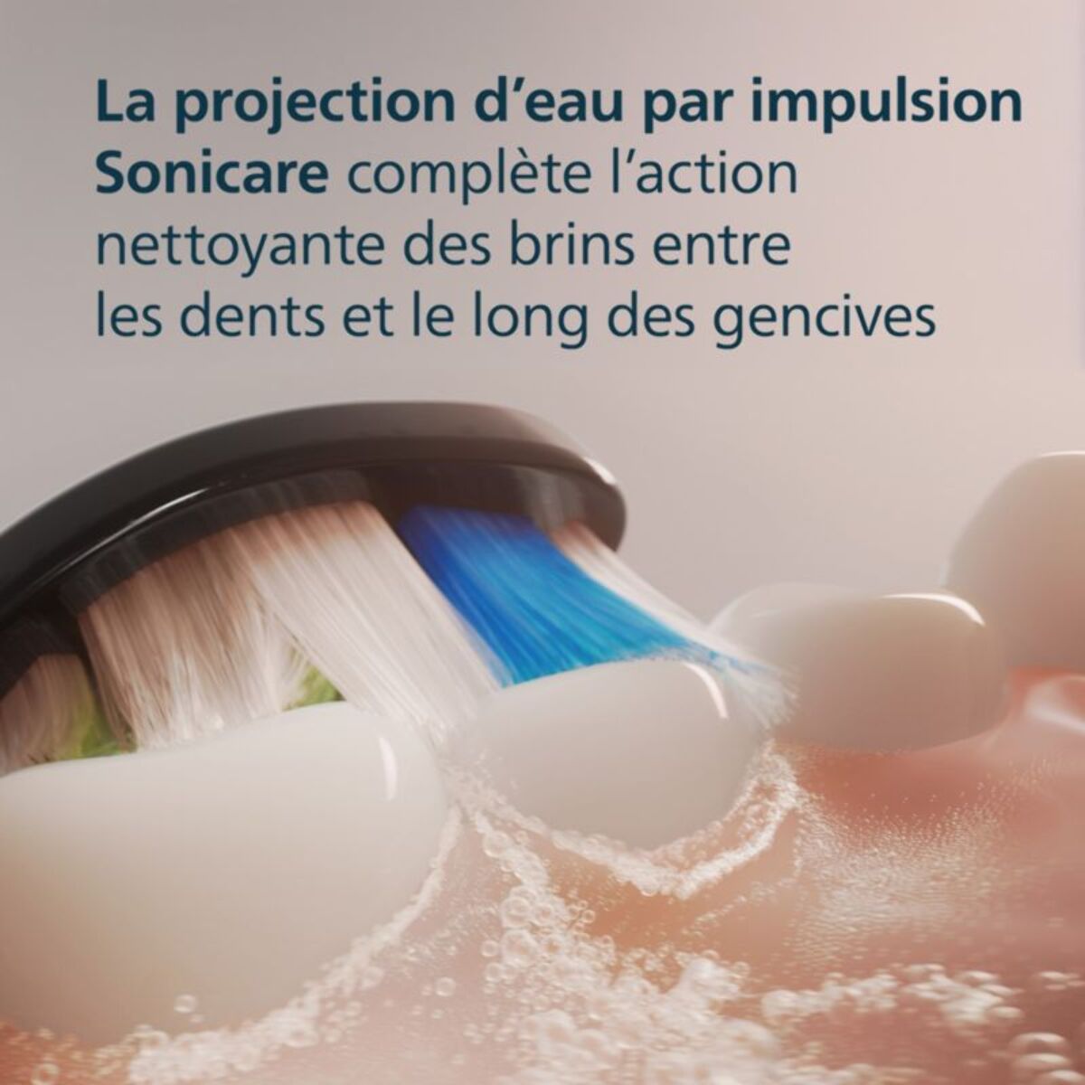 Brossette dentaire PHILIPS Sonicare lot de 4 -  HX6064/88 white Optimal