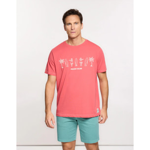 Camiseta Manga Corta Coral - Bombai