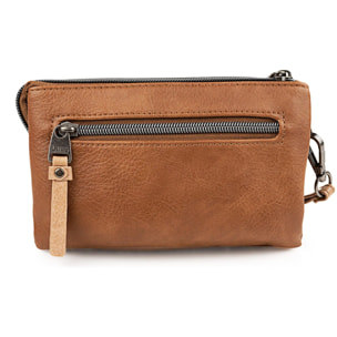 Cartera De Mano Triple Skpat Galatea Marron