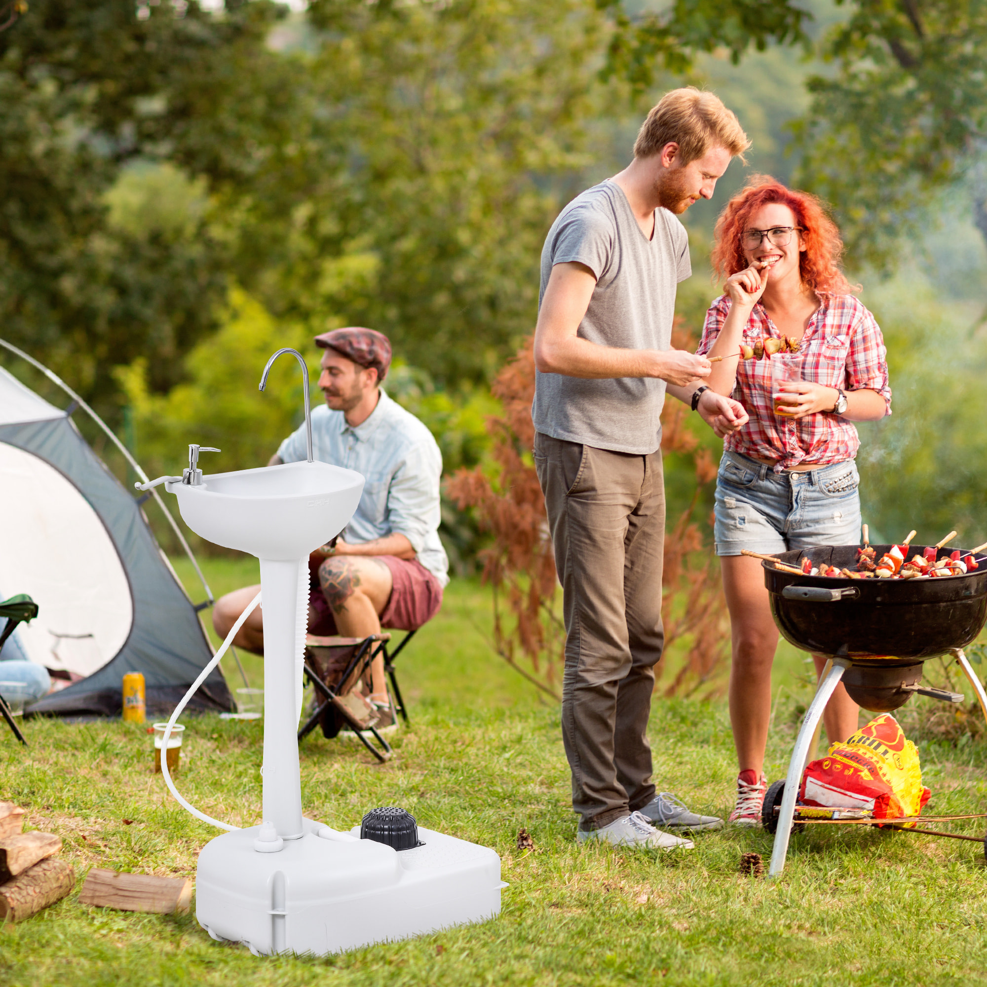 Évier à Main Portable Jardin Extérieur Camping Voyage