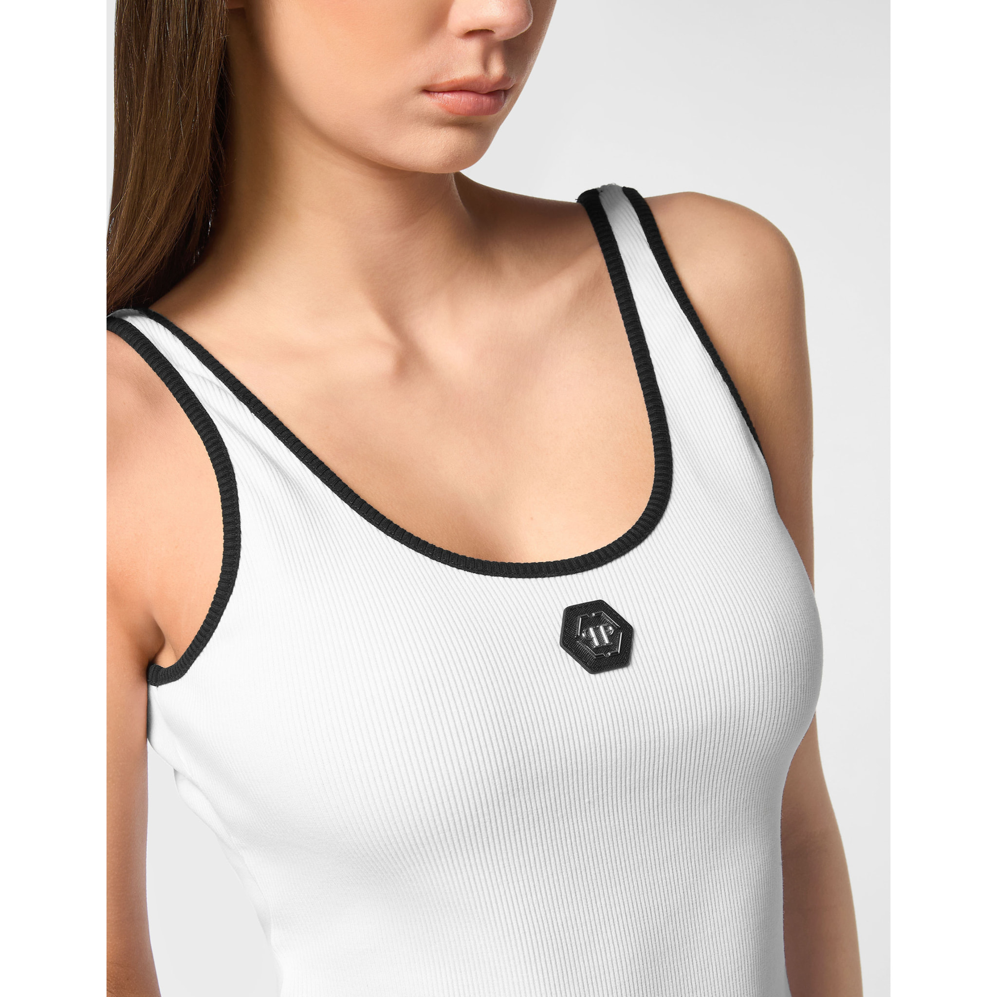 PHILIPP PLEIN Camiseta de tirantes HEXAGON