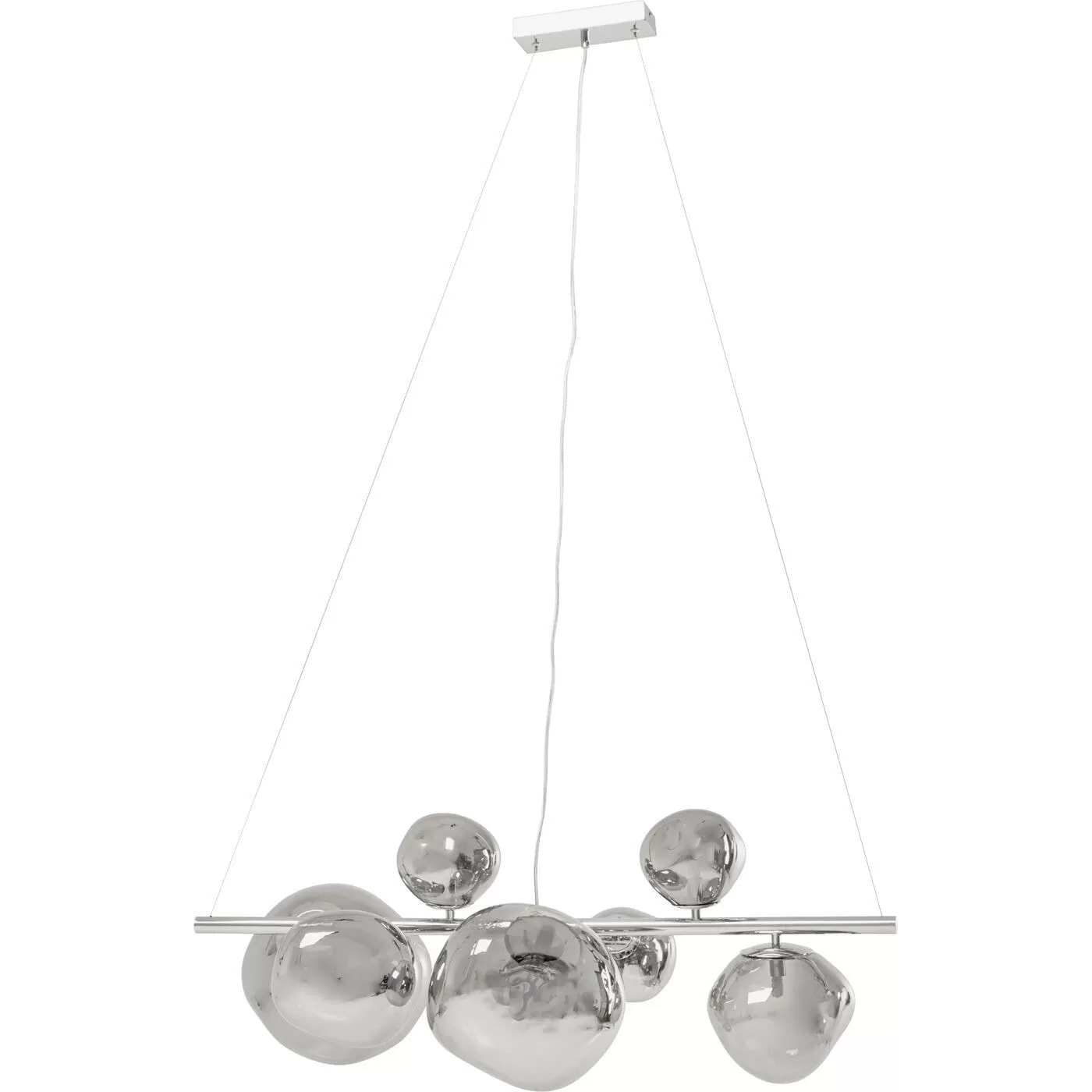 Suspension Burbuja chromée Kare Design