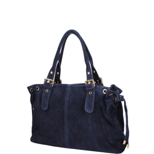 Borsa a mano da donna Made in Italy - Modello Celeste Plus - 100% pelle - 20.0 x 28.5 x 41.0 cm