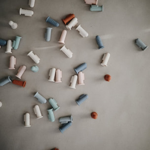 Mushie Pack 2 Cepillos Dientes Dedo Solid