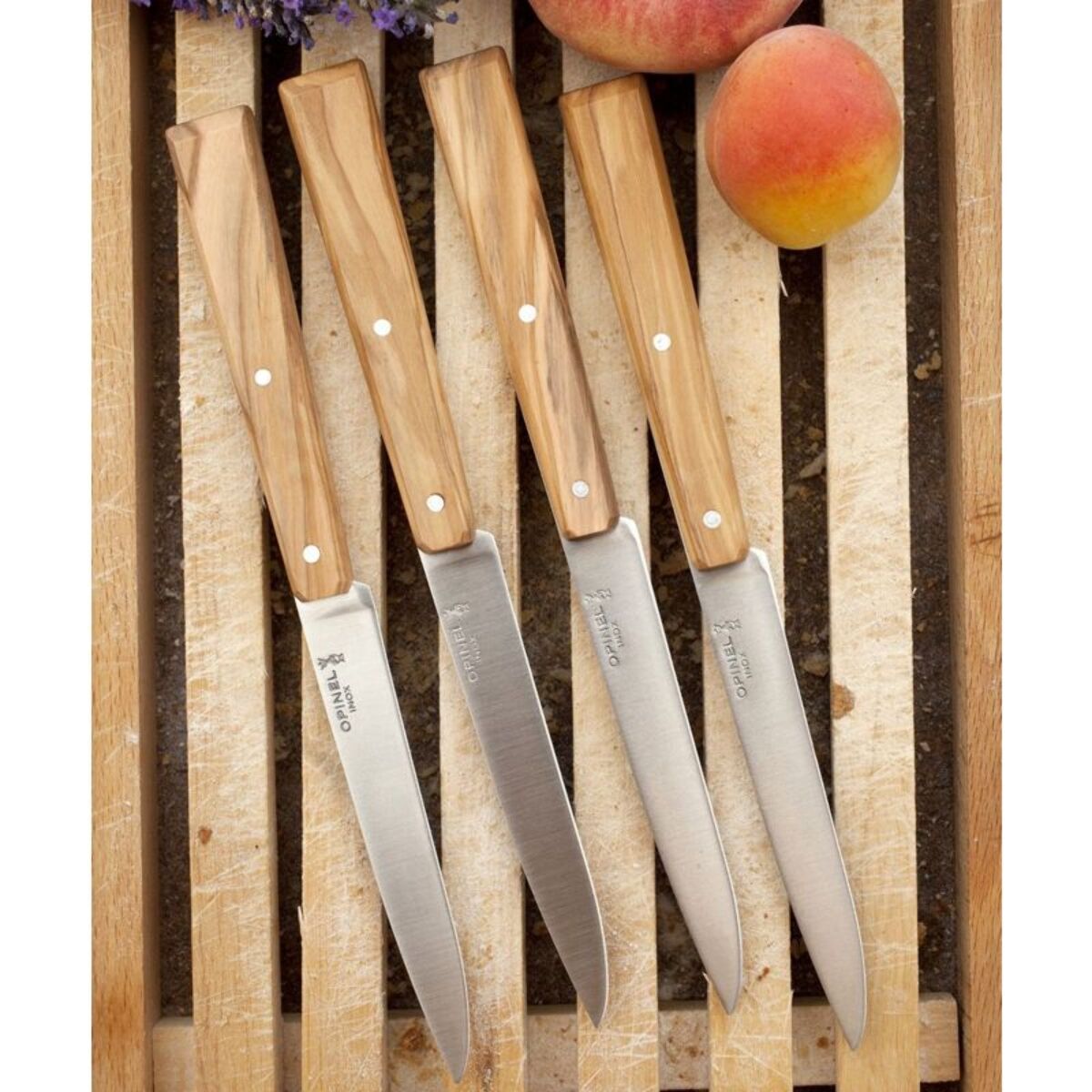 Set de couteaux OPINEL Bon Appétit sud 4 couteaux de table