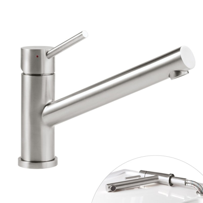 Robinet cuisine rabattable VILLEROY ET BOCH Como Window