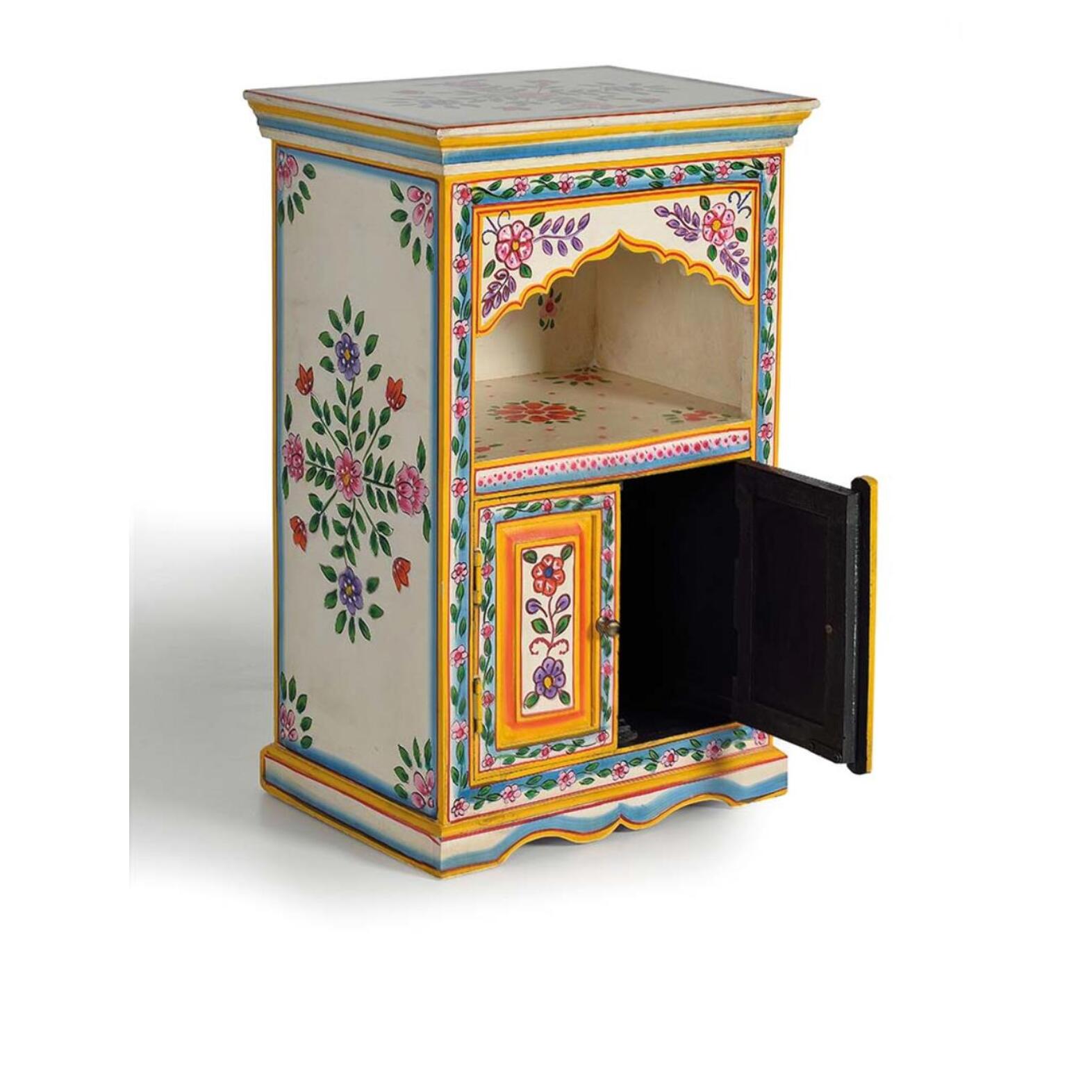 Telefonera - Madera de Mango - 75x48x35cm