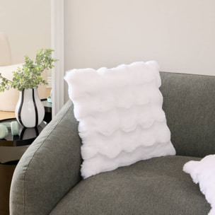 Coussin Zephy blanc 45x45cm