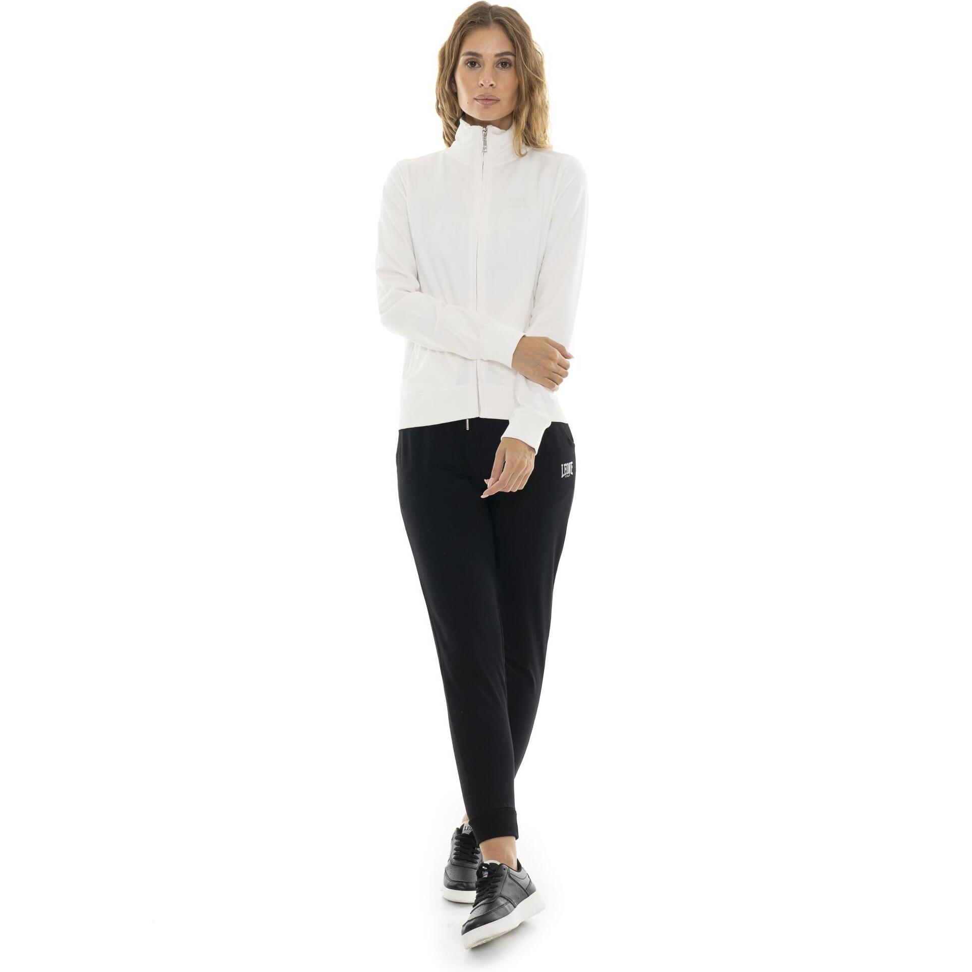 Tuta da donna invernale con colletto e zip "Silver"