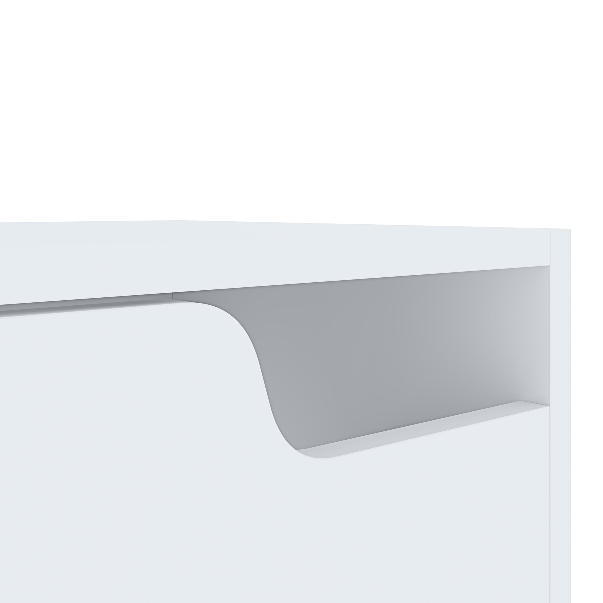 Scarpiera Portascarpe 3 Ante In Legno MDF Salvaspazio A Ribalta Maniglie A Scomparsa Per Ingresso Soggiorno Casa Camera 115x24x63 Cm Bianco