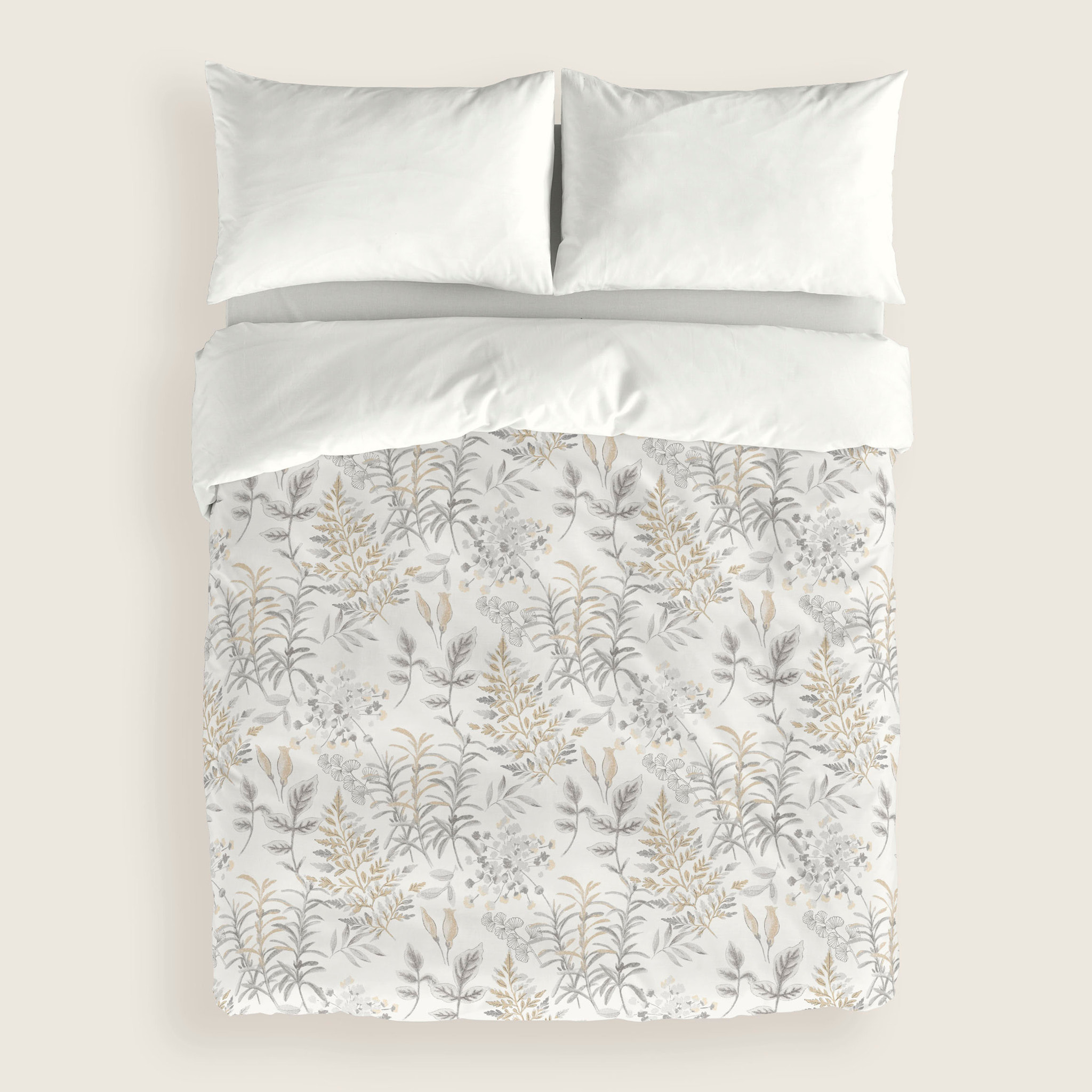 Funda Nórdica Estampada 2/3 piezas - 100% Algodón - Fern