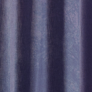 Rideau tamisant  -  - Effet tissé - Bleu