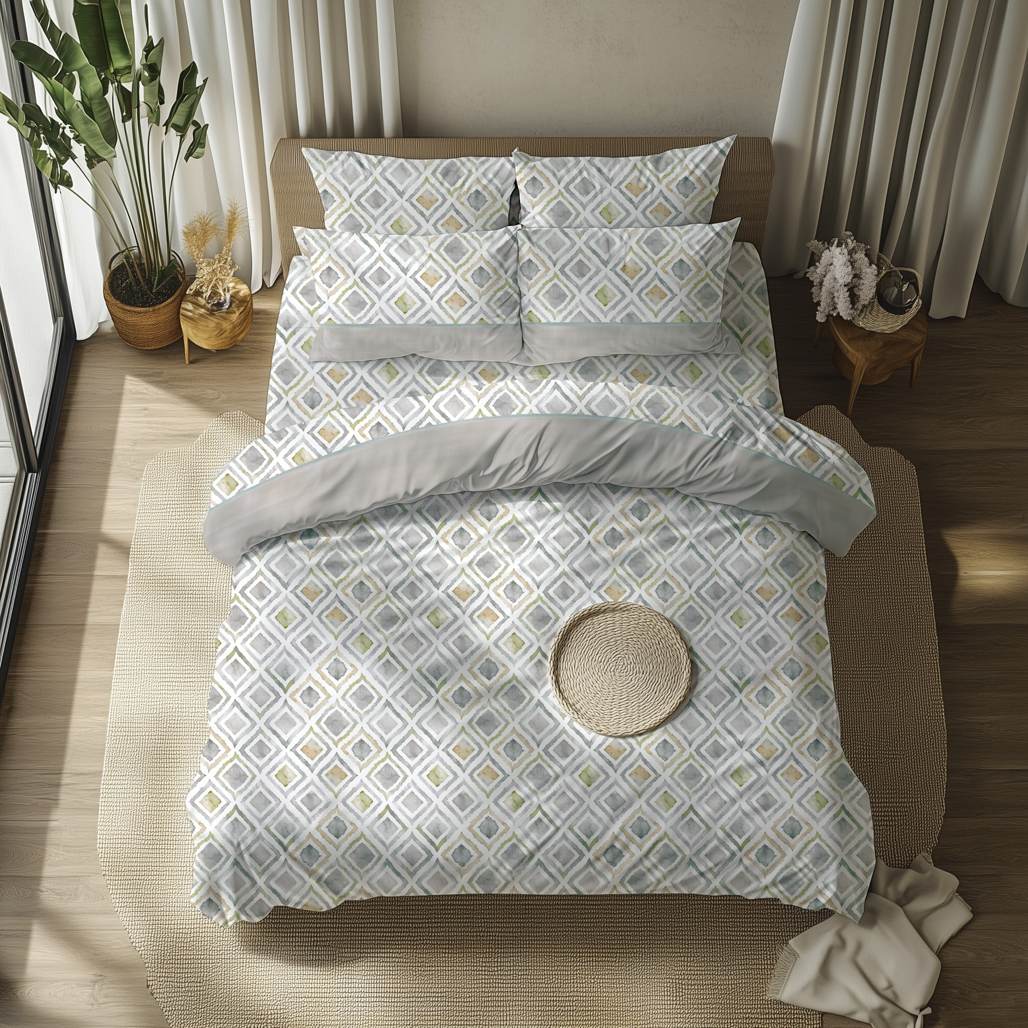CASA MATTA Completo Letto Dec Aquiloni in Policotone
