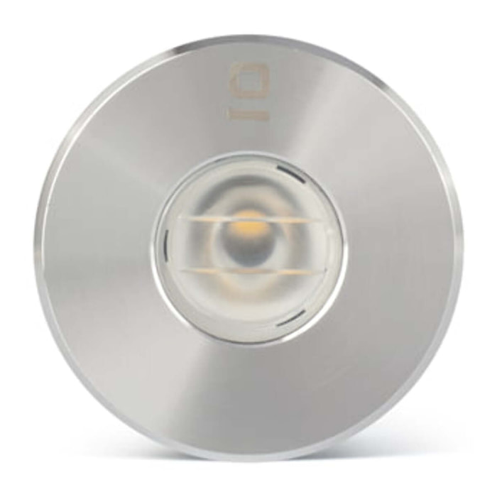 CURTIS Lampe encastrable gris chaude lumière